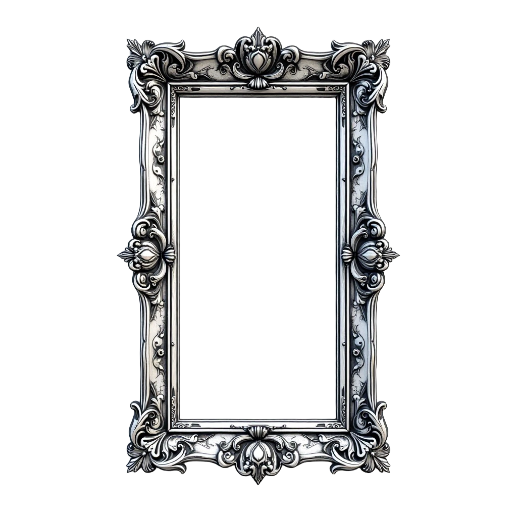 Ornate Silver Frame